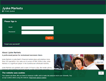 Tablet Screenshot of jyskemarkets.com